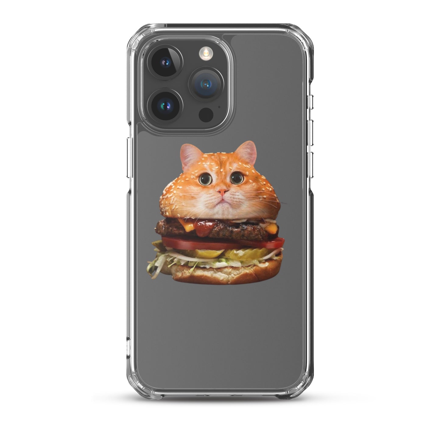 Catburger Clear Case for iPhone®