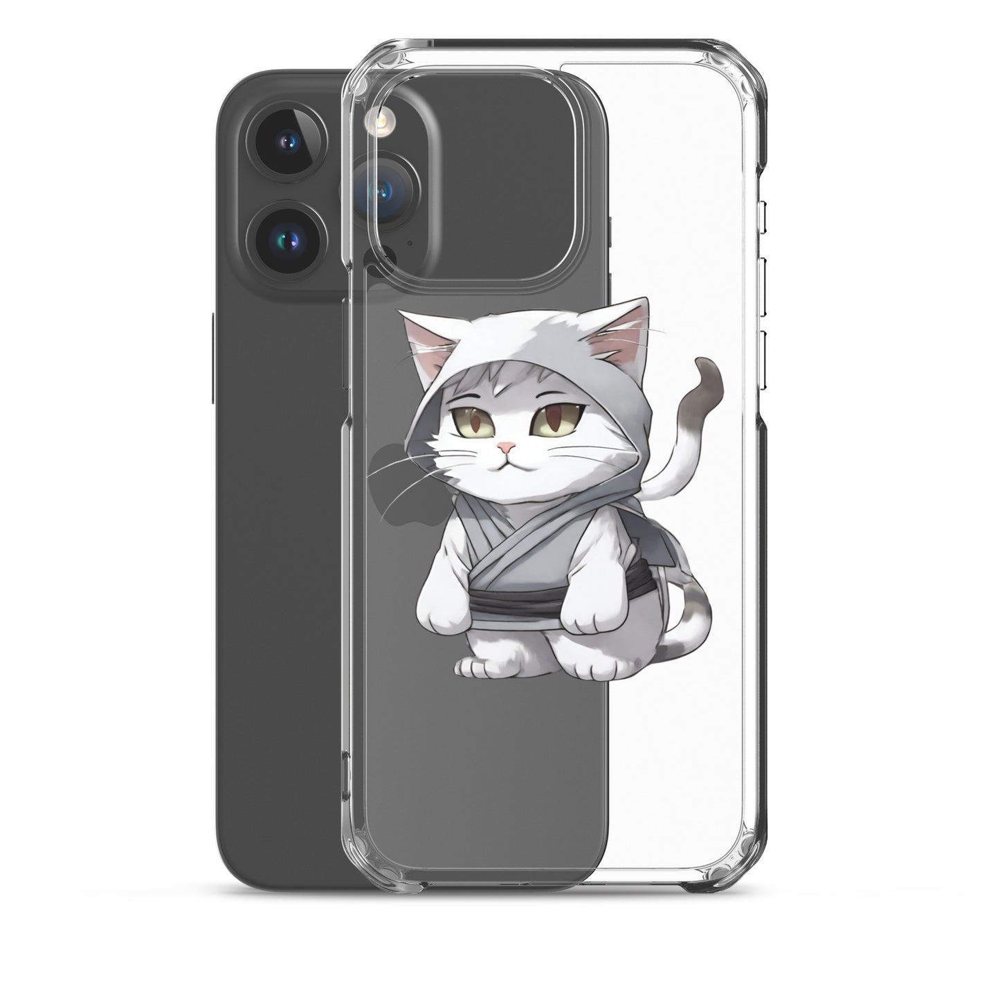 Cat Ninja Clear Case for iPhone®