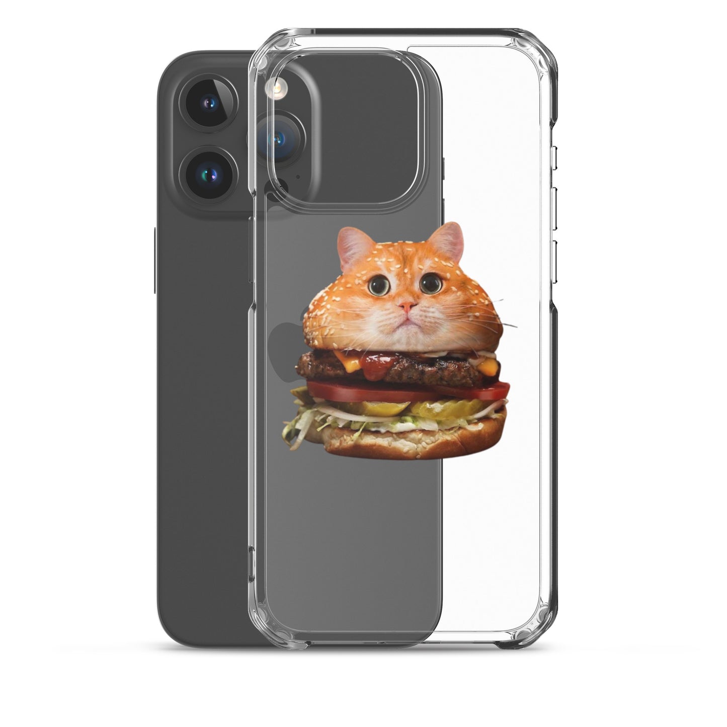 Catburger Clear Case for iPhone®