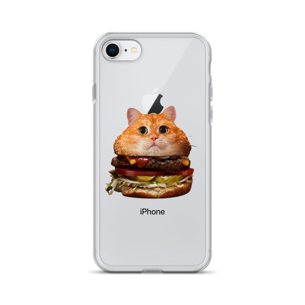 Catburger Clear Case for iPhone®