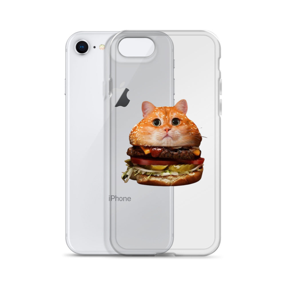 Catburger Clear Case for iPhone®