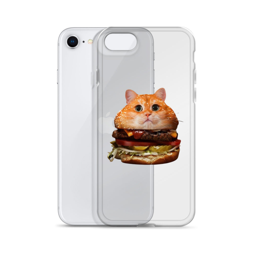 Catburger Clear Case for iPhone®