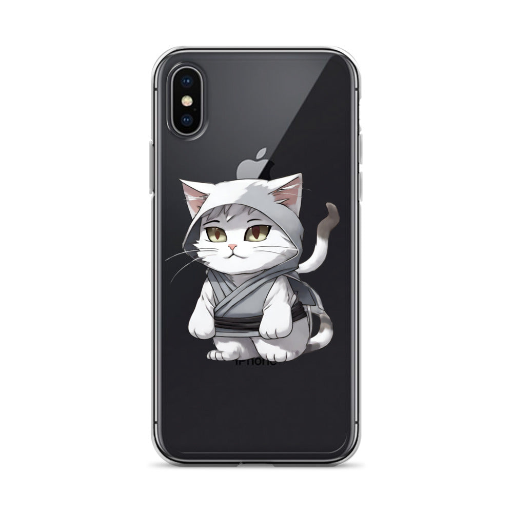 Cat Ninja Clear Case for iPhone®
