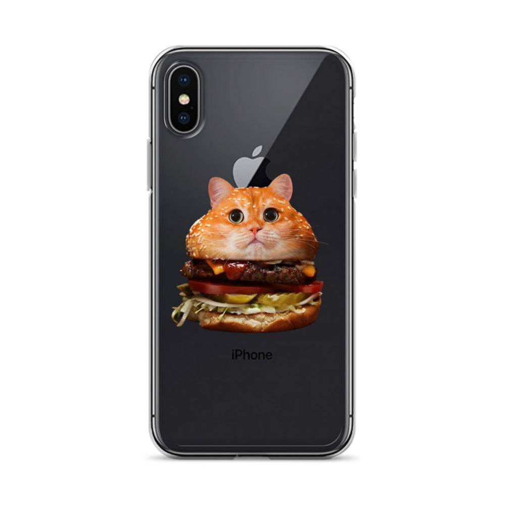 Catburger Clear Case for iPhone®