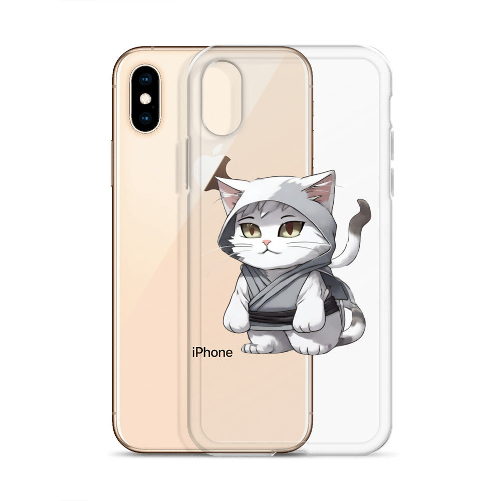 Cat Ninja Clear Case for iPhone®