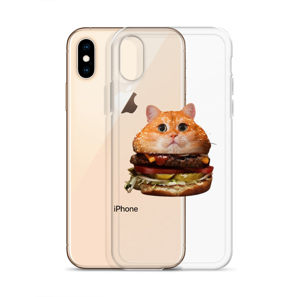 Catburger Clear Case for iPhone®