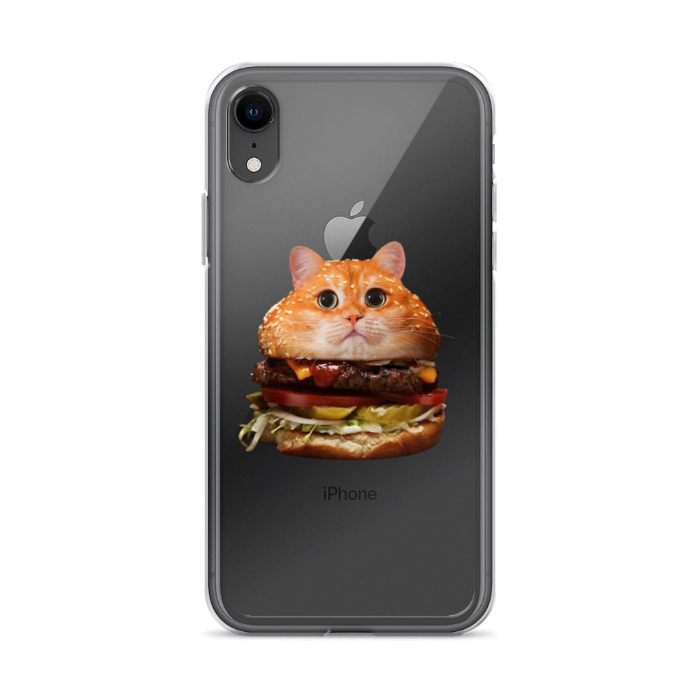 Catburger Clear Case for iPhone®