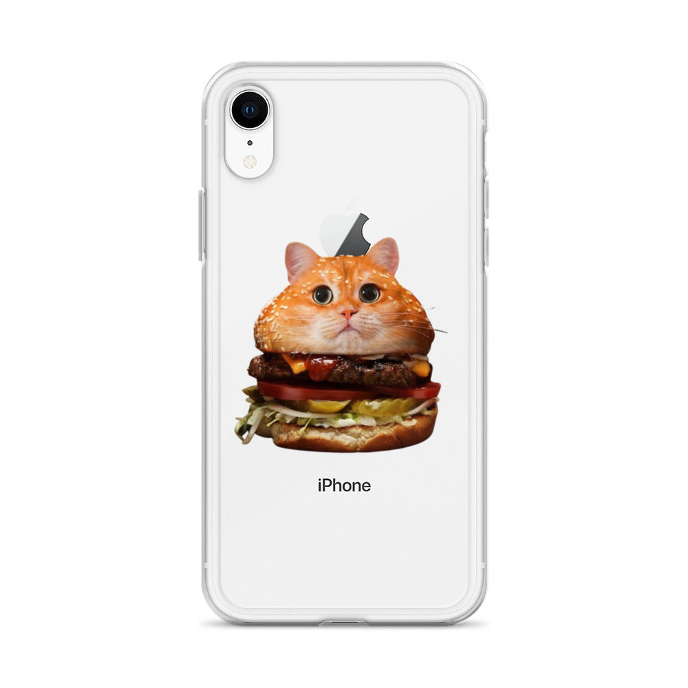 Catburger Clear Case for iPhone®