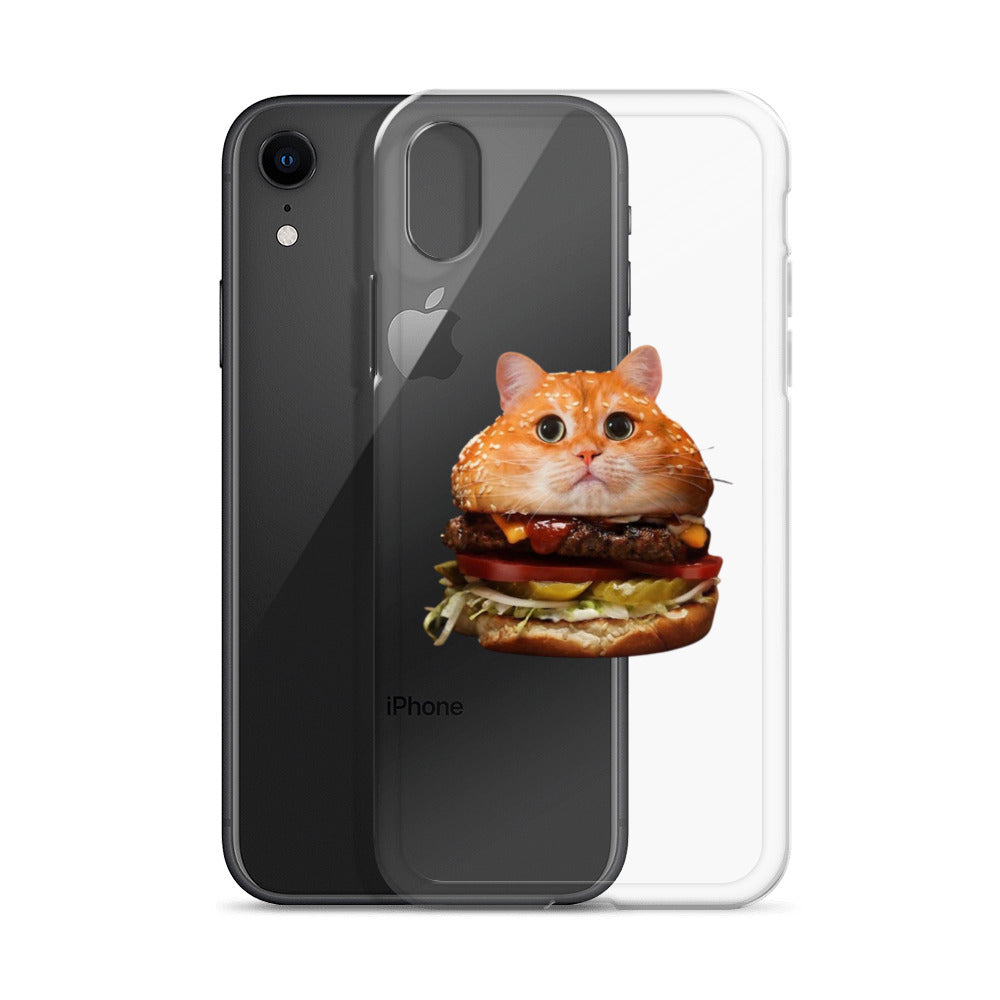 Catburger Clear Case for iPhone®