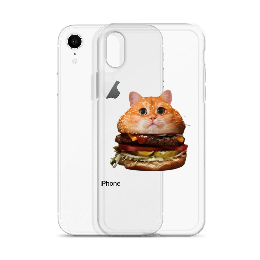 Catburger Clear Case for iPhone®
