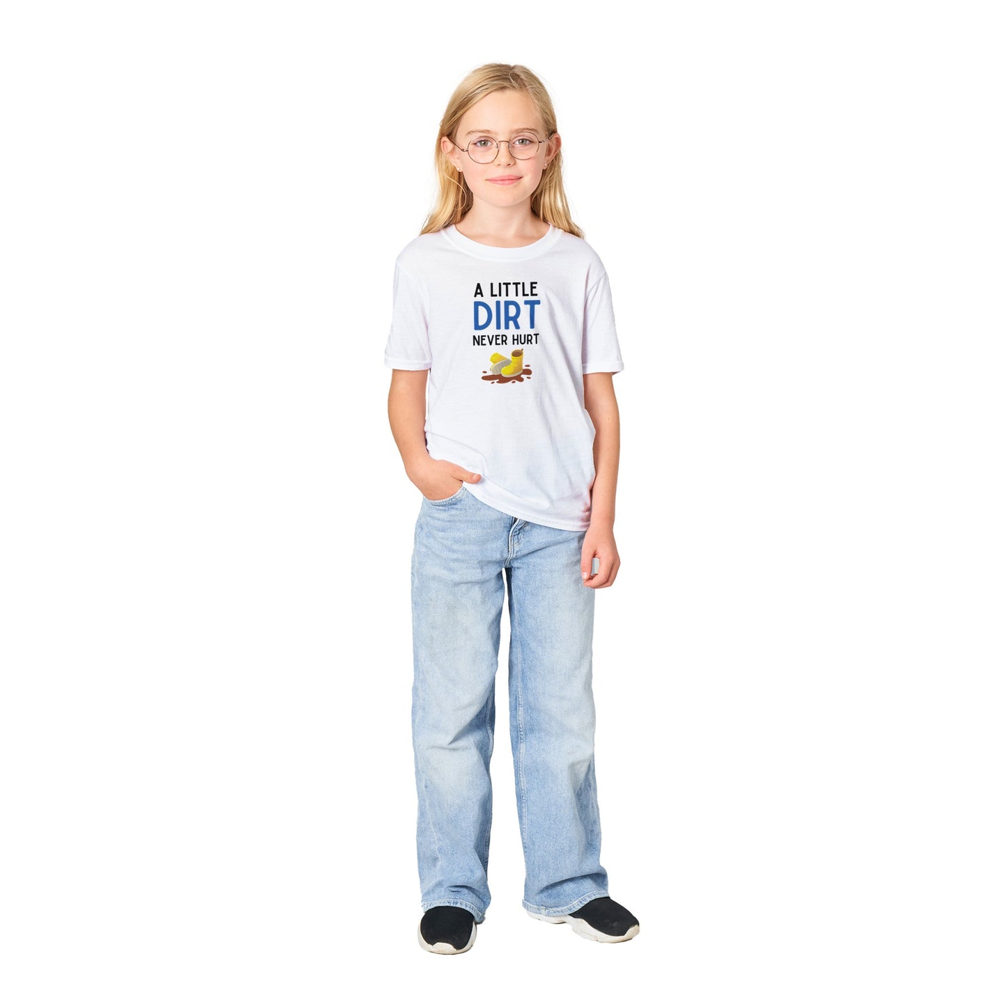 Kids 'A Little Dirt' Classic T-shirt