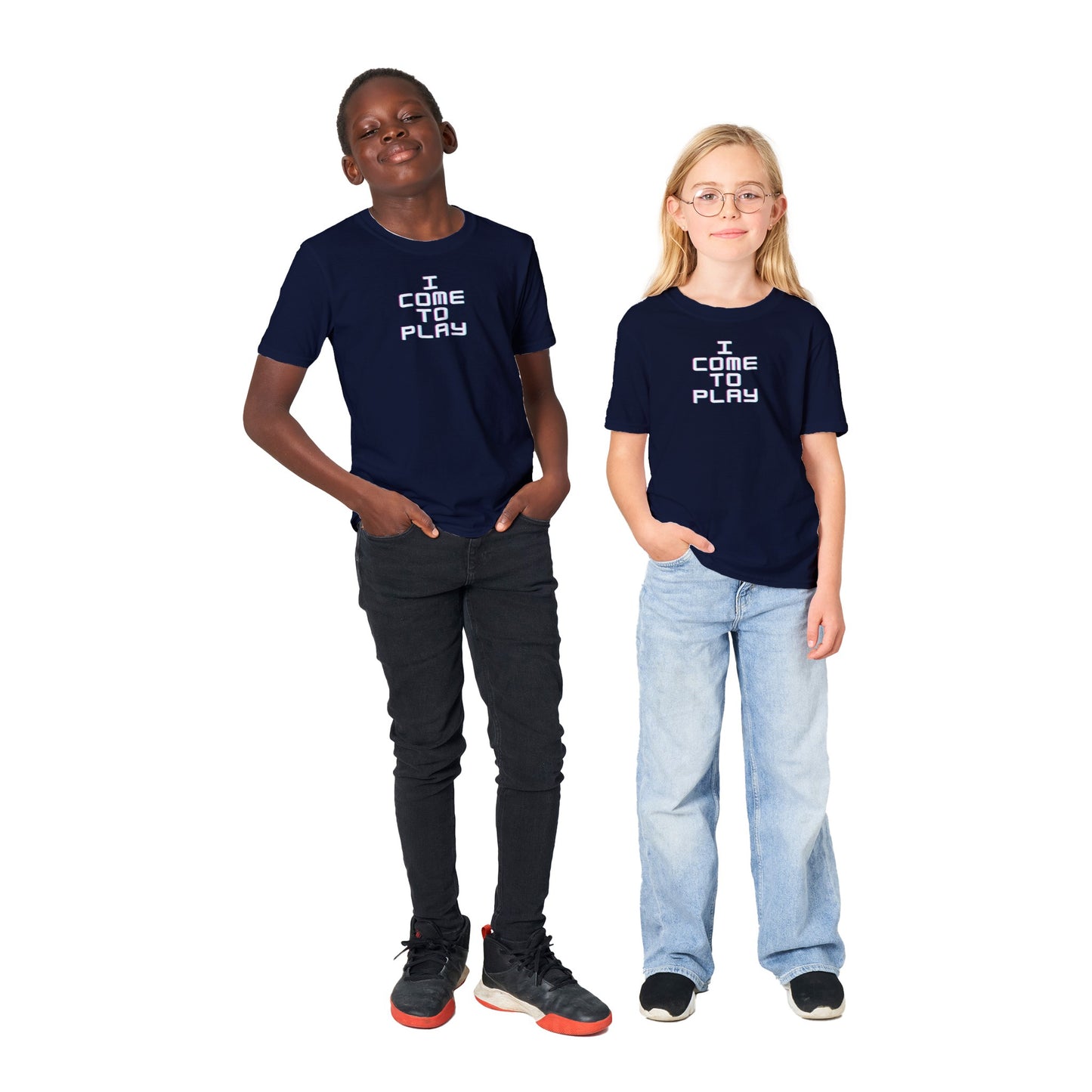 Kids I Come to Play Classic T-shirt
