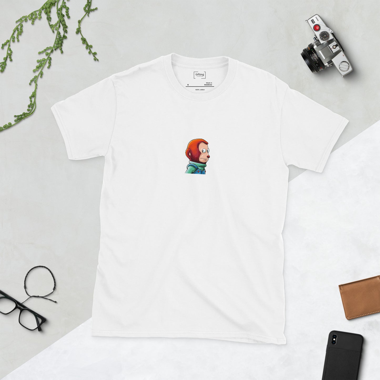 Awkward Look Monkey Puppet SS Unisex T-Shirt