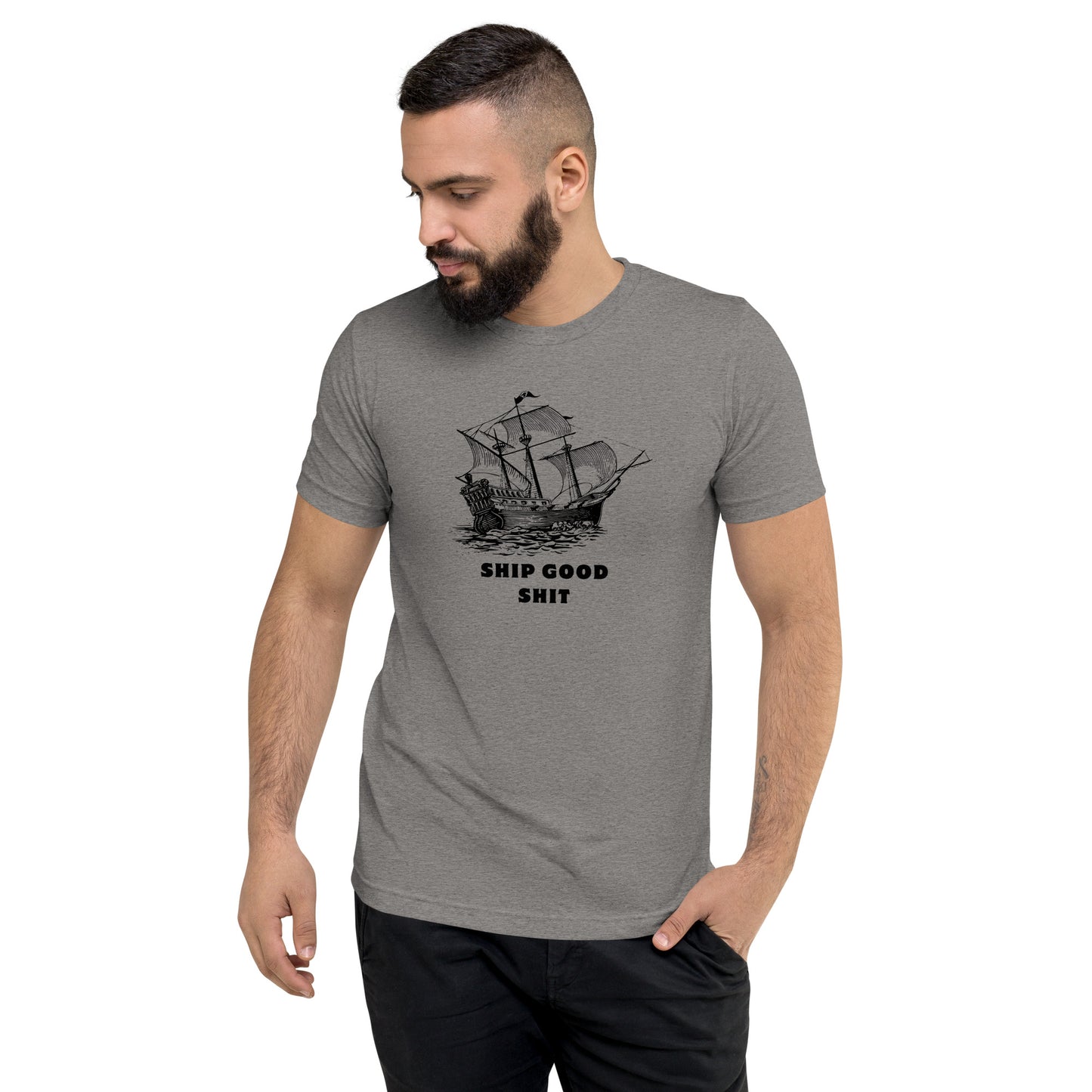 Ship Good Shit Triblend Premium Tee