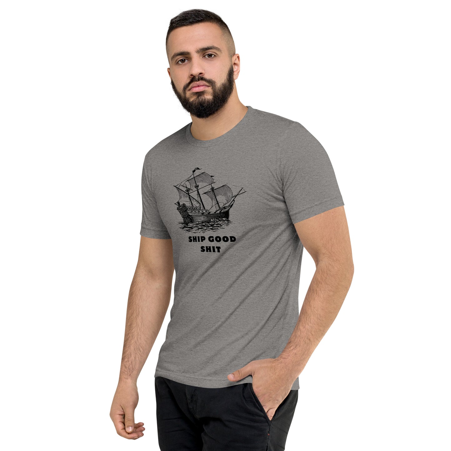 Ship Good Shit Triblend Premium Tee