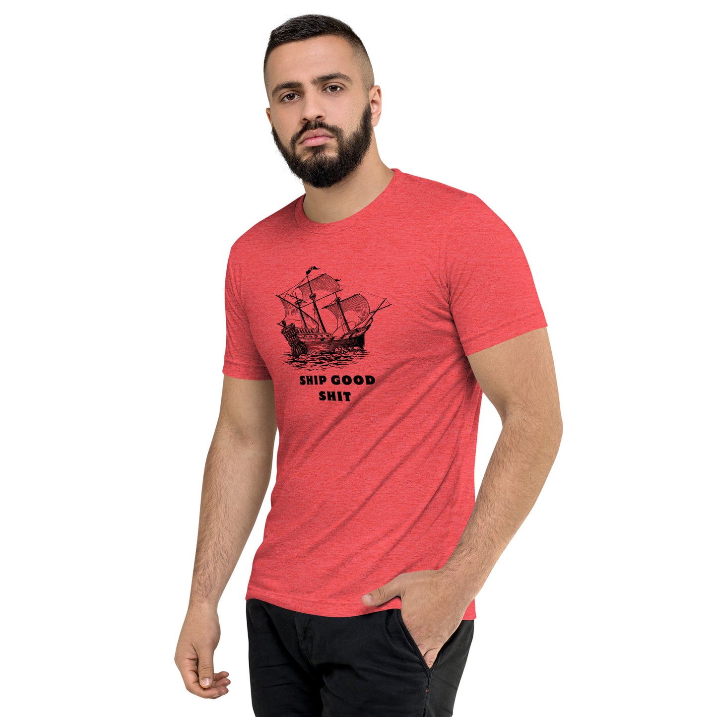 Ship Good Shit Triblend Premium Tee