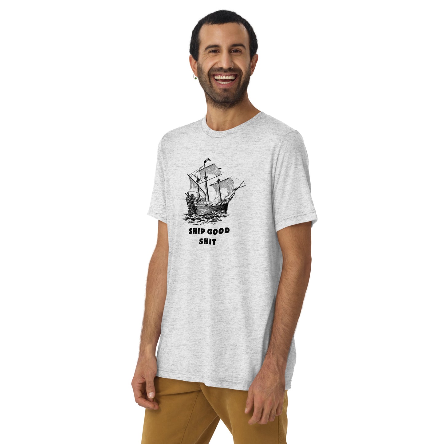 Ship Good Shit Triblend Premium Tee