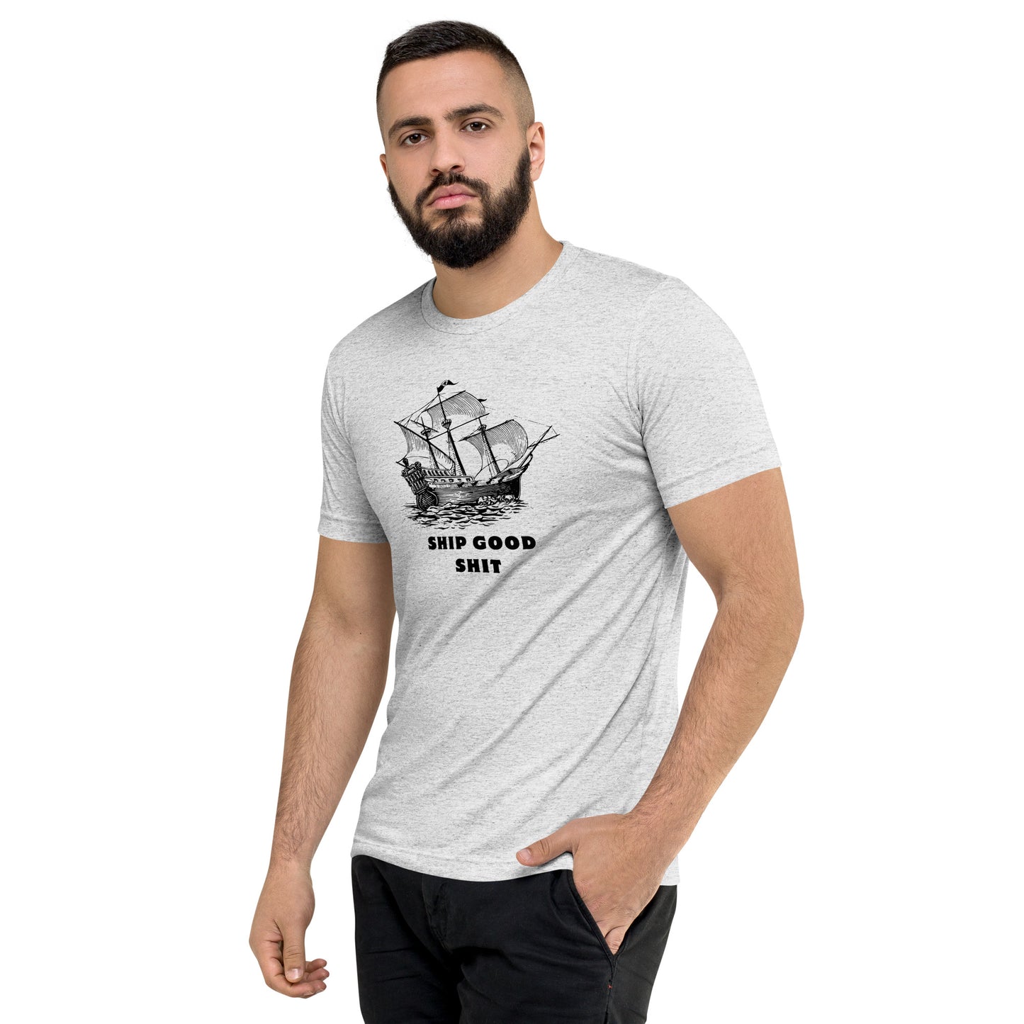 Ship Good Shit Triblend Premium Tee