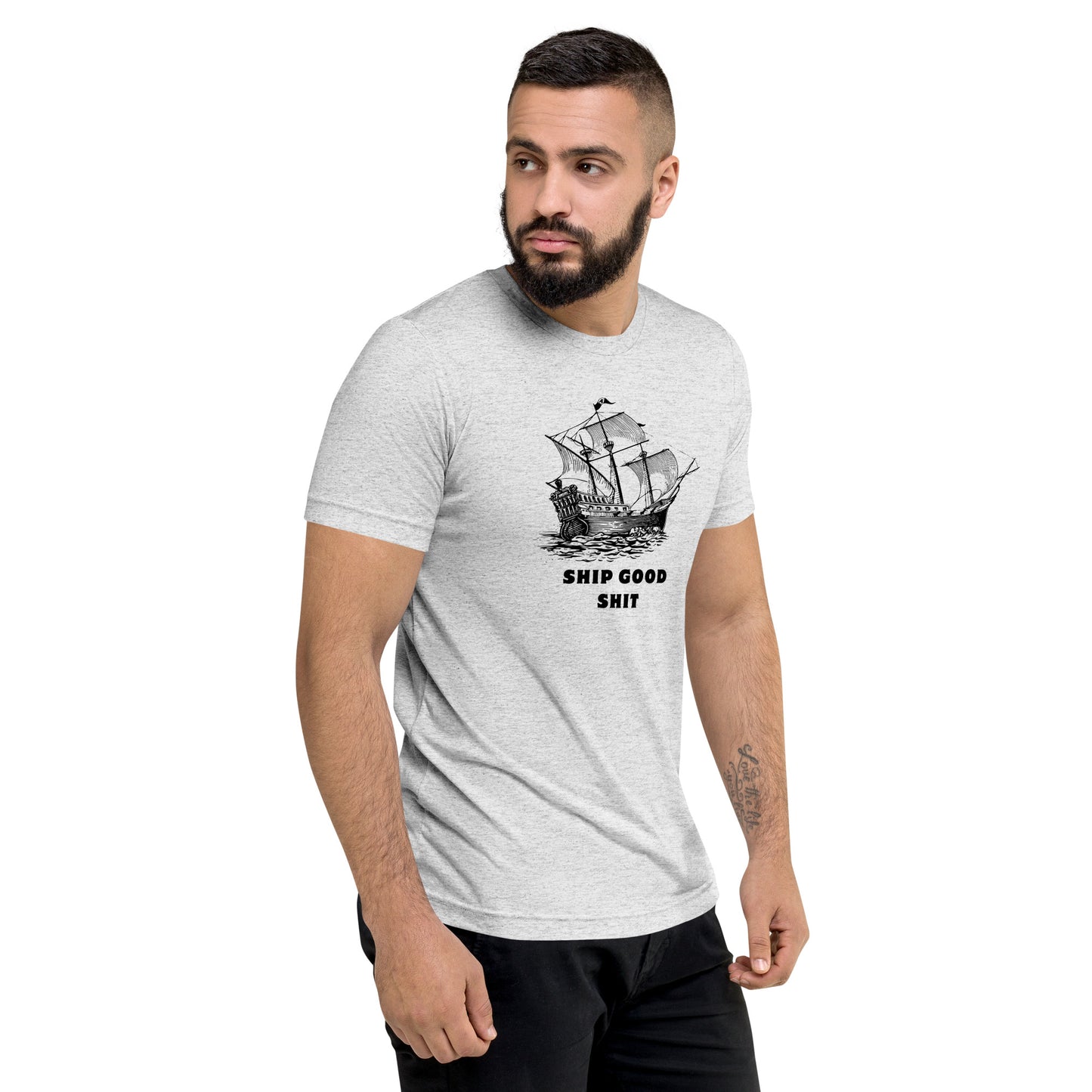 Ship Good Shit Triblend Premium Tee
