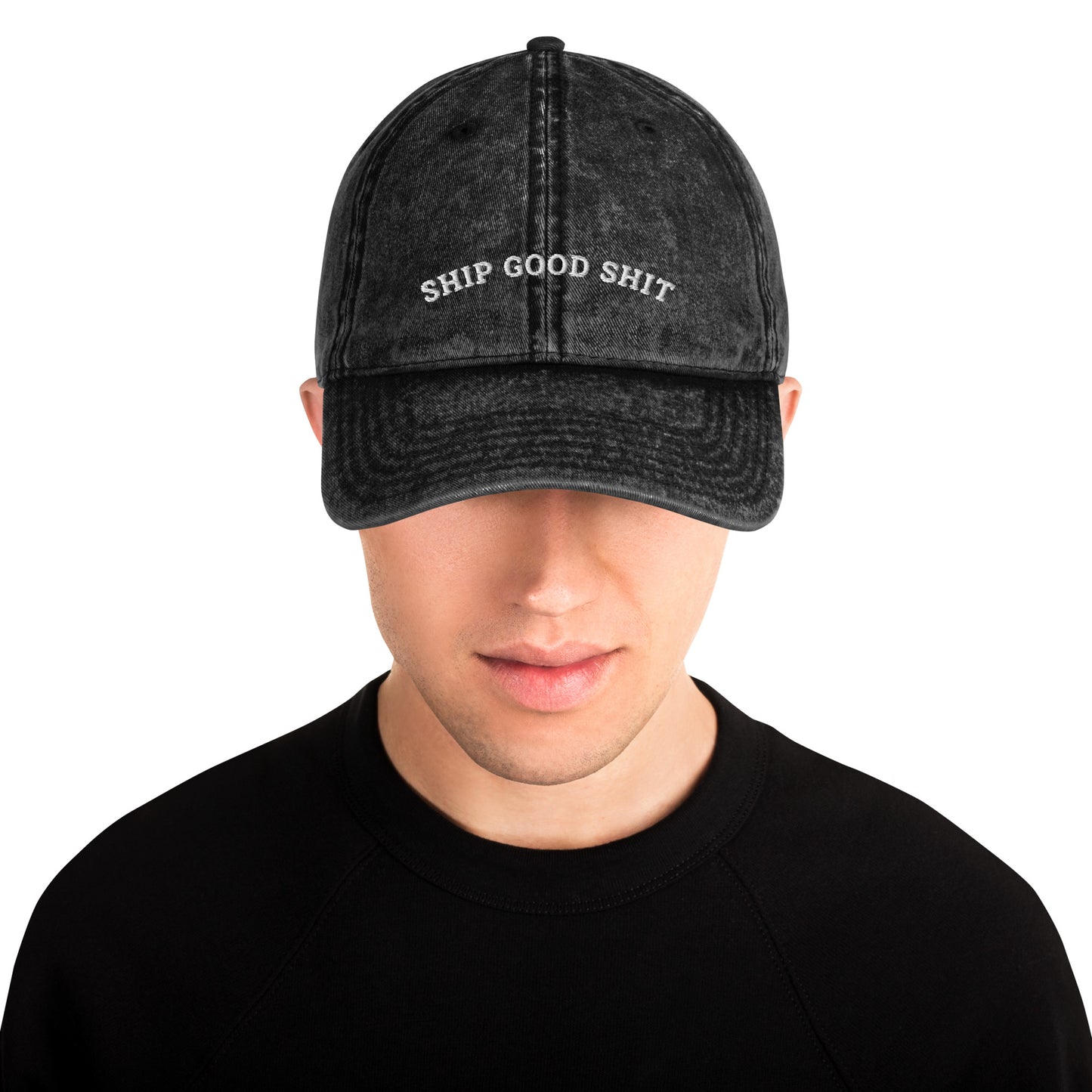 Ship Good Shit Vintage Cotton Twill Cap