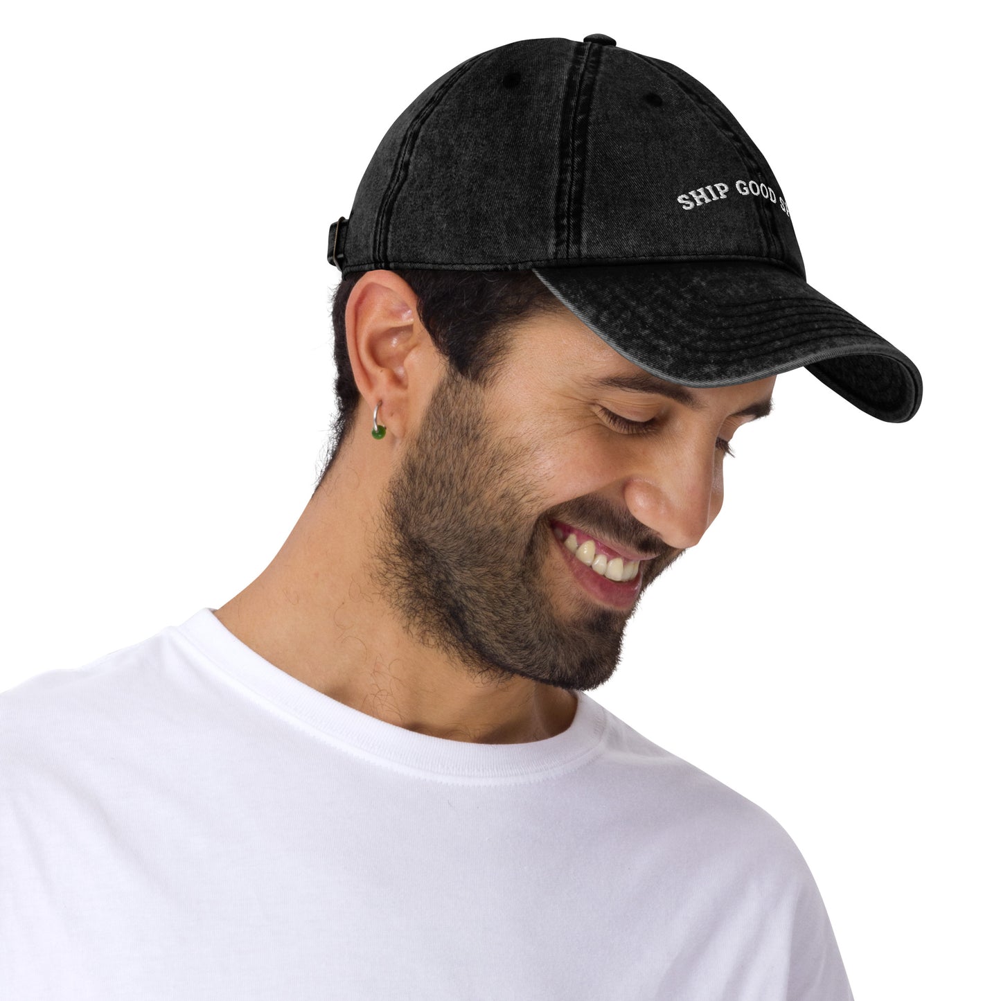Ship Good Shit Vintage Cotton Twill Cap