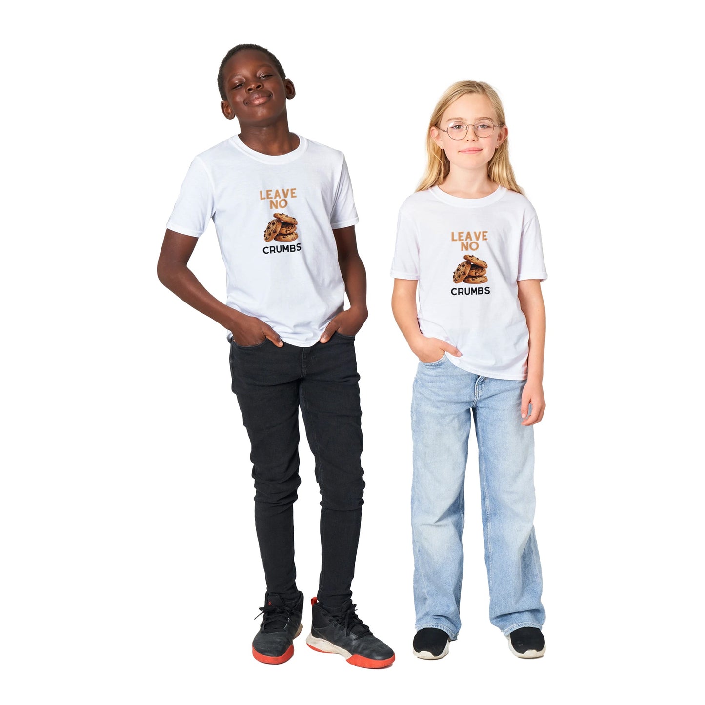 Kids Leave no Crumbs Classic Crewneck T-shirt