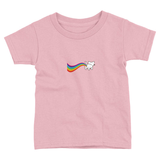 Toddler Cat Rainbow Pffftt T-Shirt