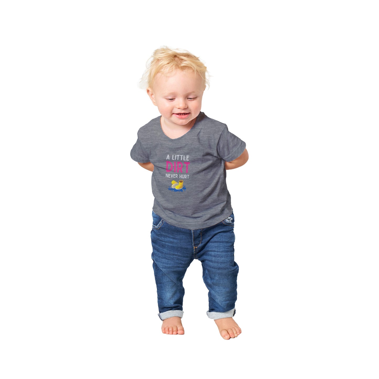 Baby 'A Little Dirt' Classic T-shirt