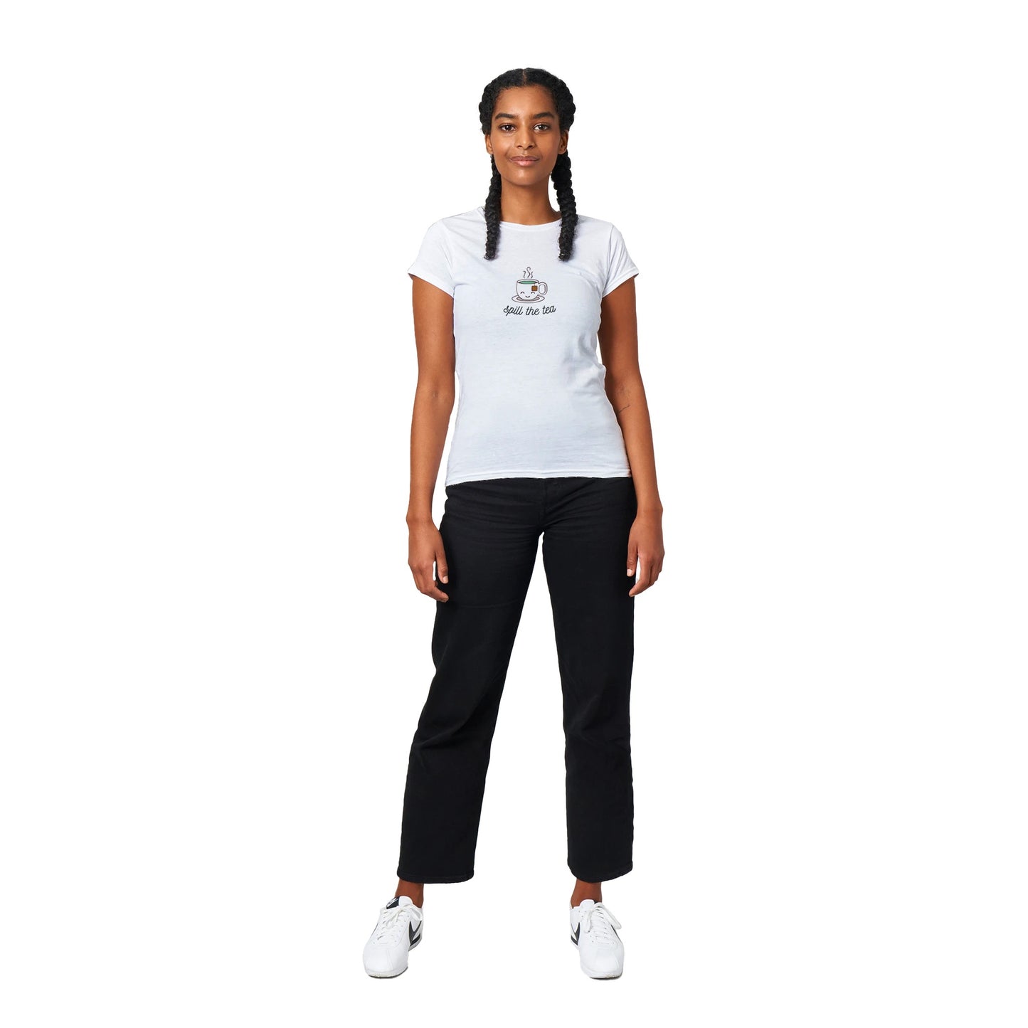 Spill the Tea Classic Womens Crewneck T-shirt