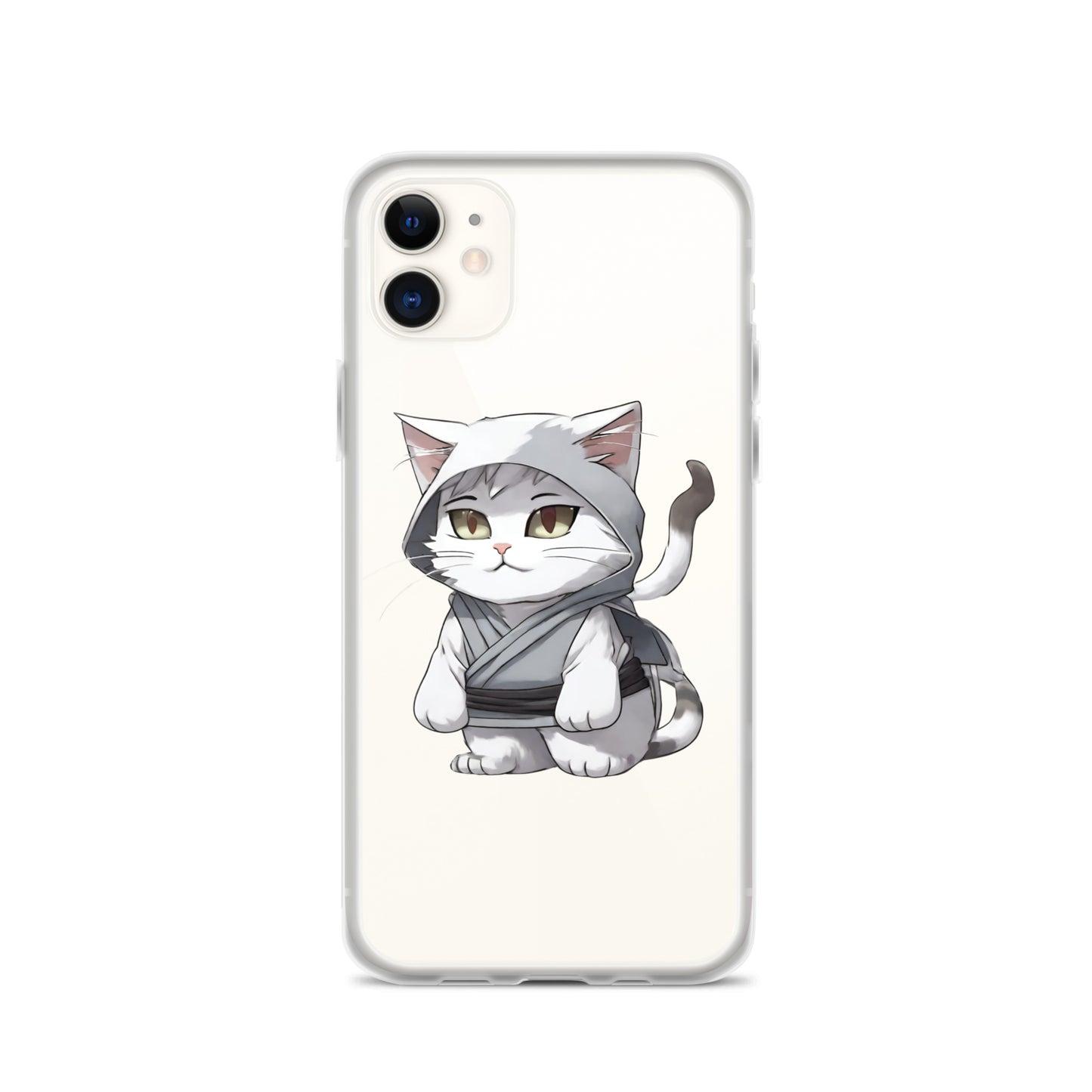 Cat Ninja Clear Case for iPhone®
