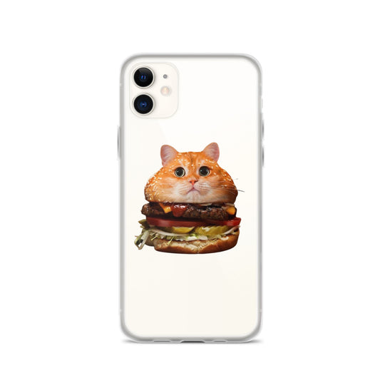 Catburger Clear Case for iPhone®
