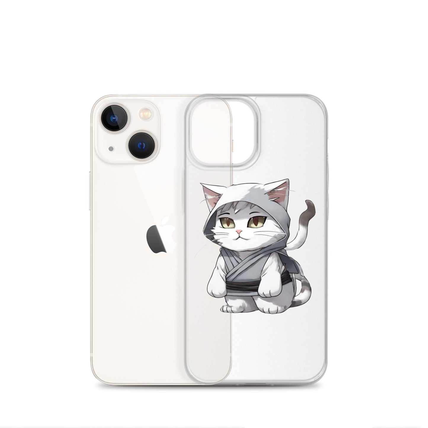 Cat Ninja Clear Case for iPhone®