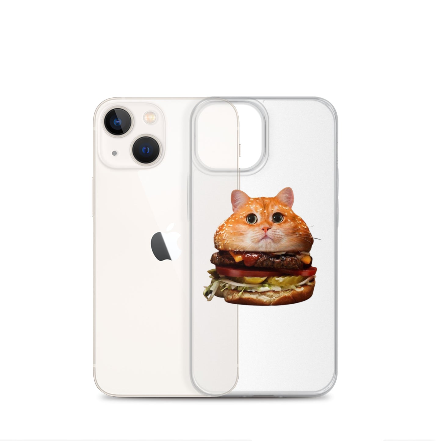 Catburger Clear Case for iPhone®