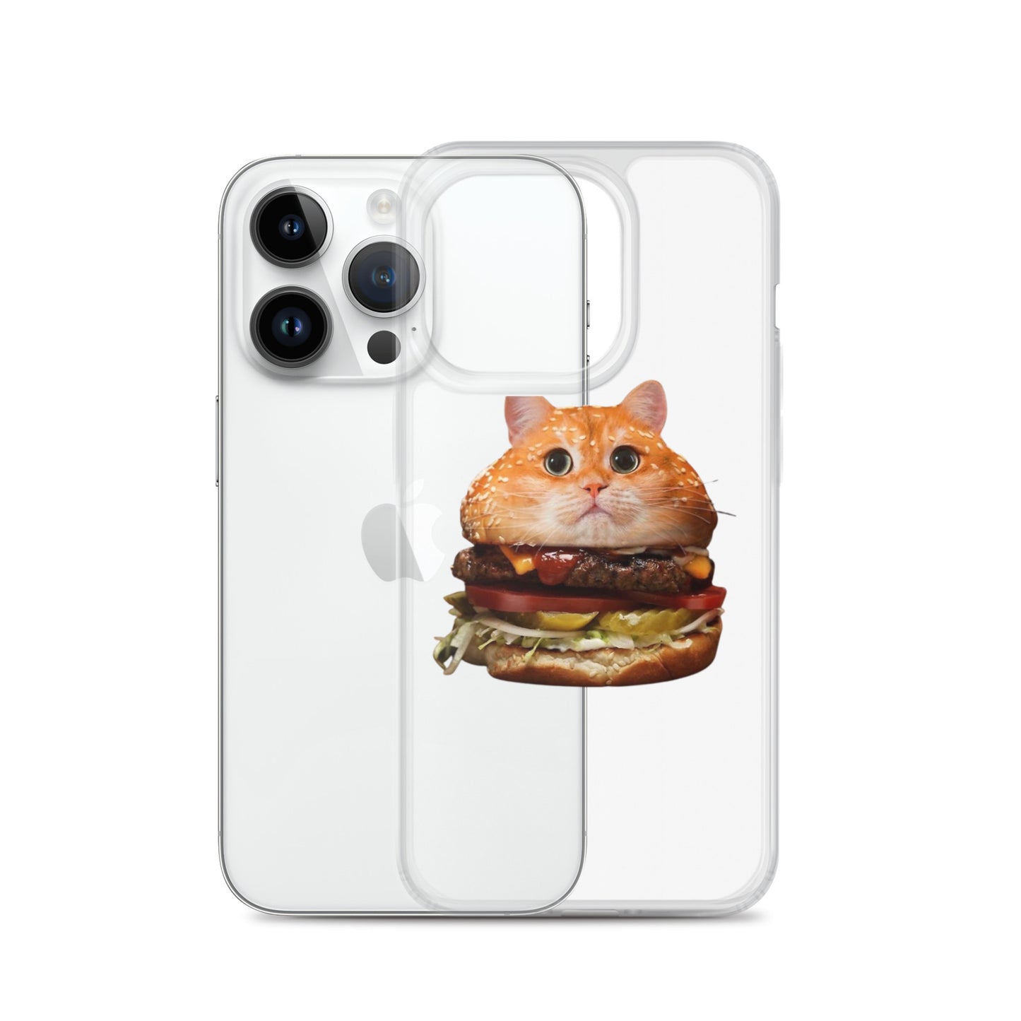 Catburger Clear Case for iPhone®