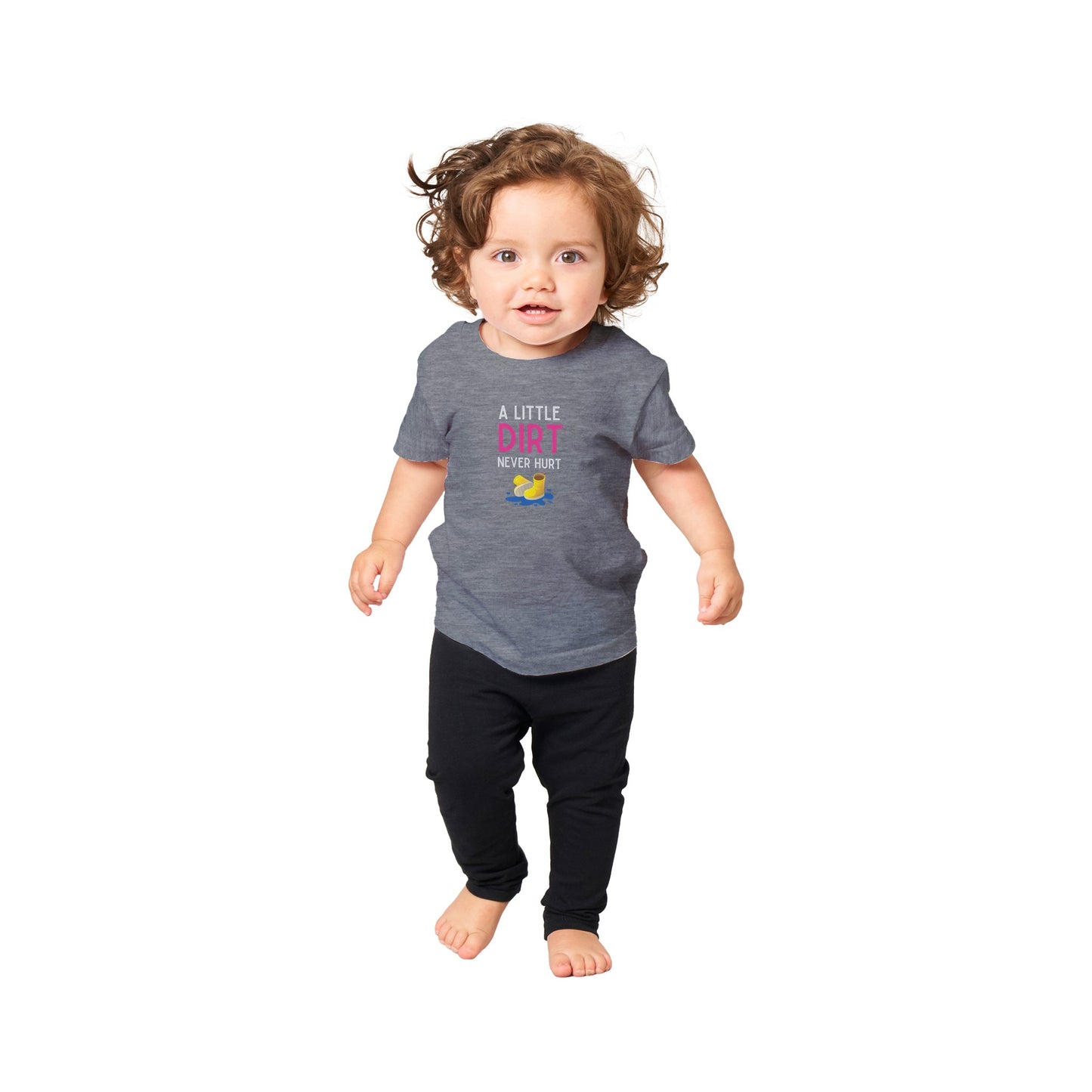 Baby 'A Little Dirt' Classic T-shirt