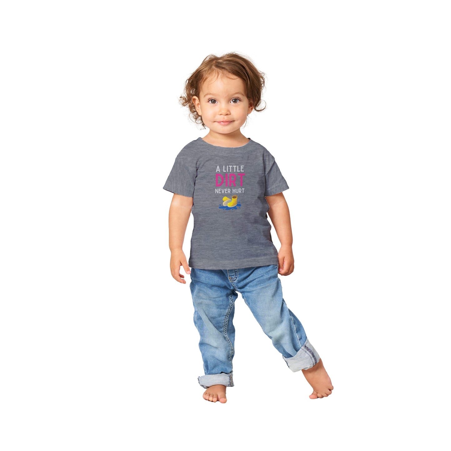 Baby 'A Little Dirt' Classic T-shirt