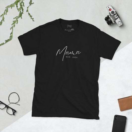 Mama Est. 2024 - S/S Classic Soft Blend T-Shirt