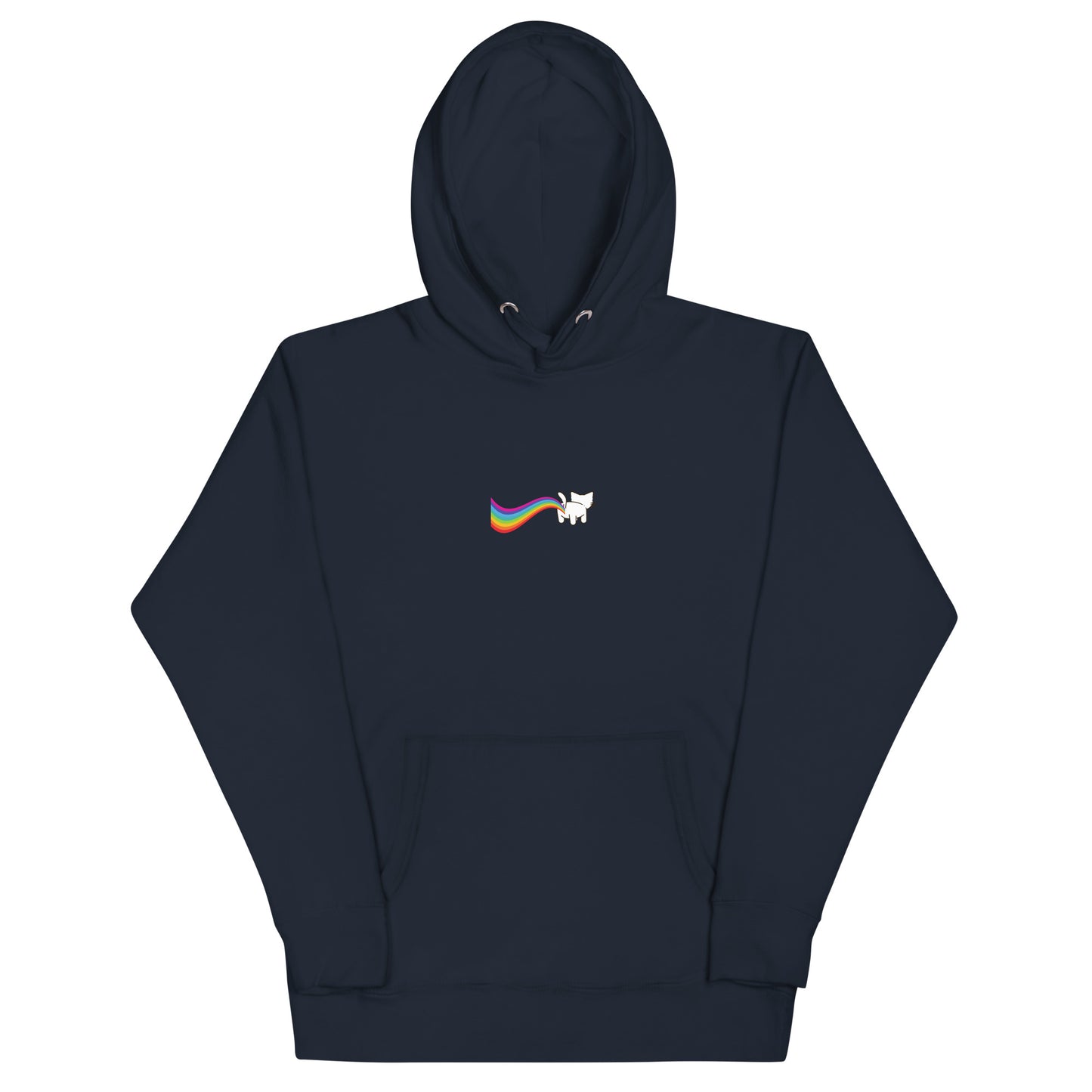 Cat Rainbow Pffttt Unisex Hoodie