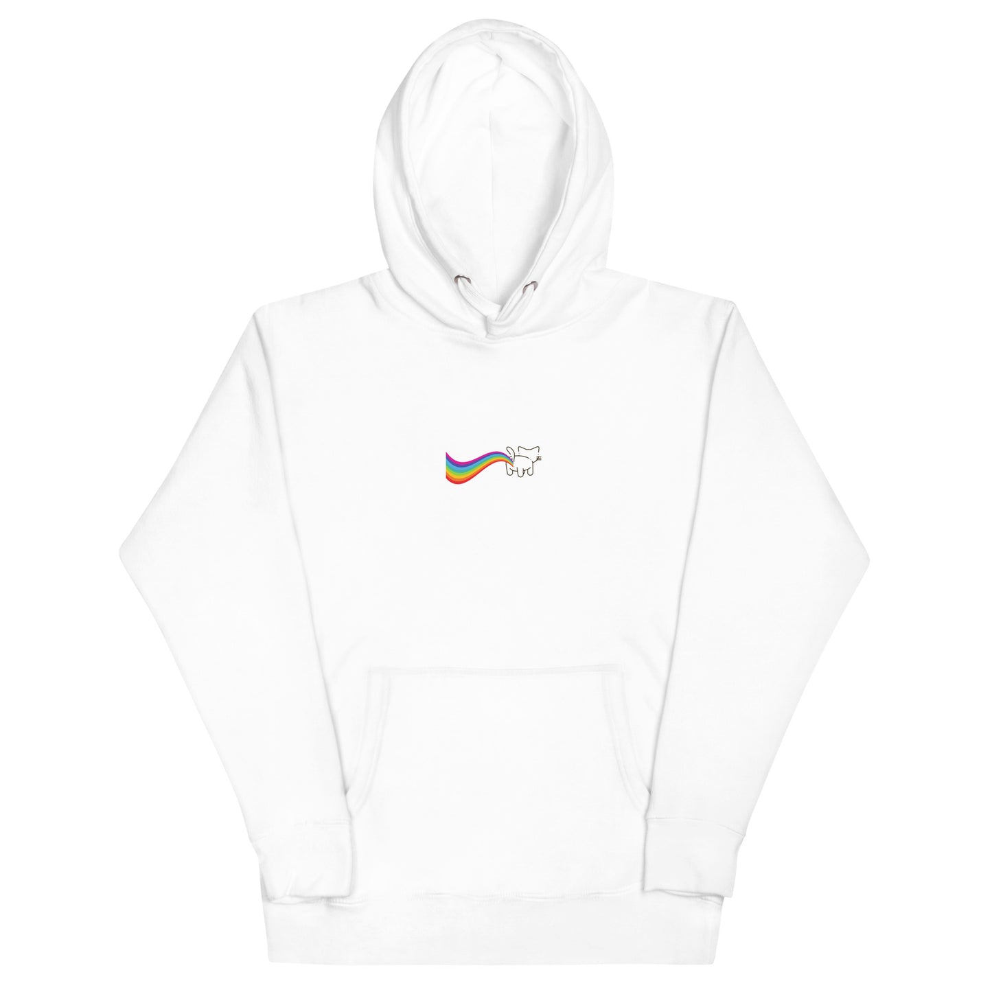 Cat Rainbow Pffttt Unisex Hoodie
