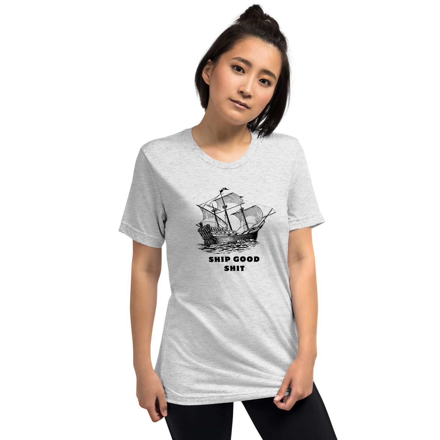 Ship Good Shit Triblend Premium Tee